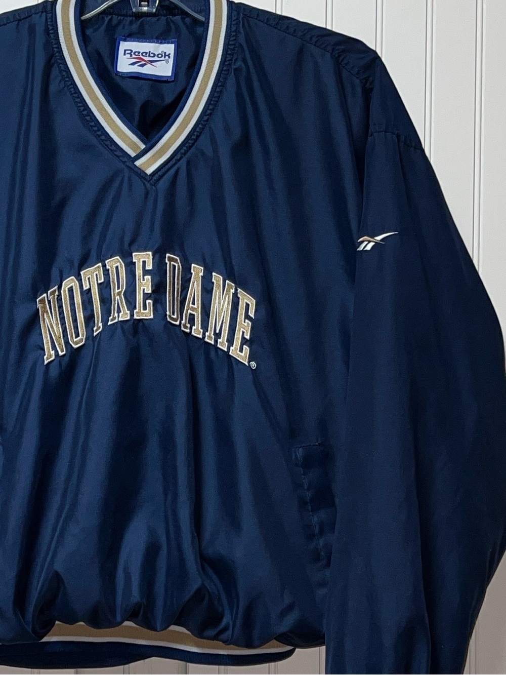 90s Reebok Notre Dame Pullover XL Sweatshirt Fighting Irish